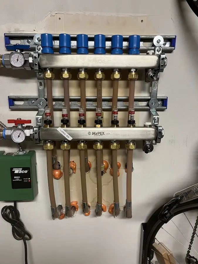 Plumber performing Leak Detection at a residential property in Glendale Heights